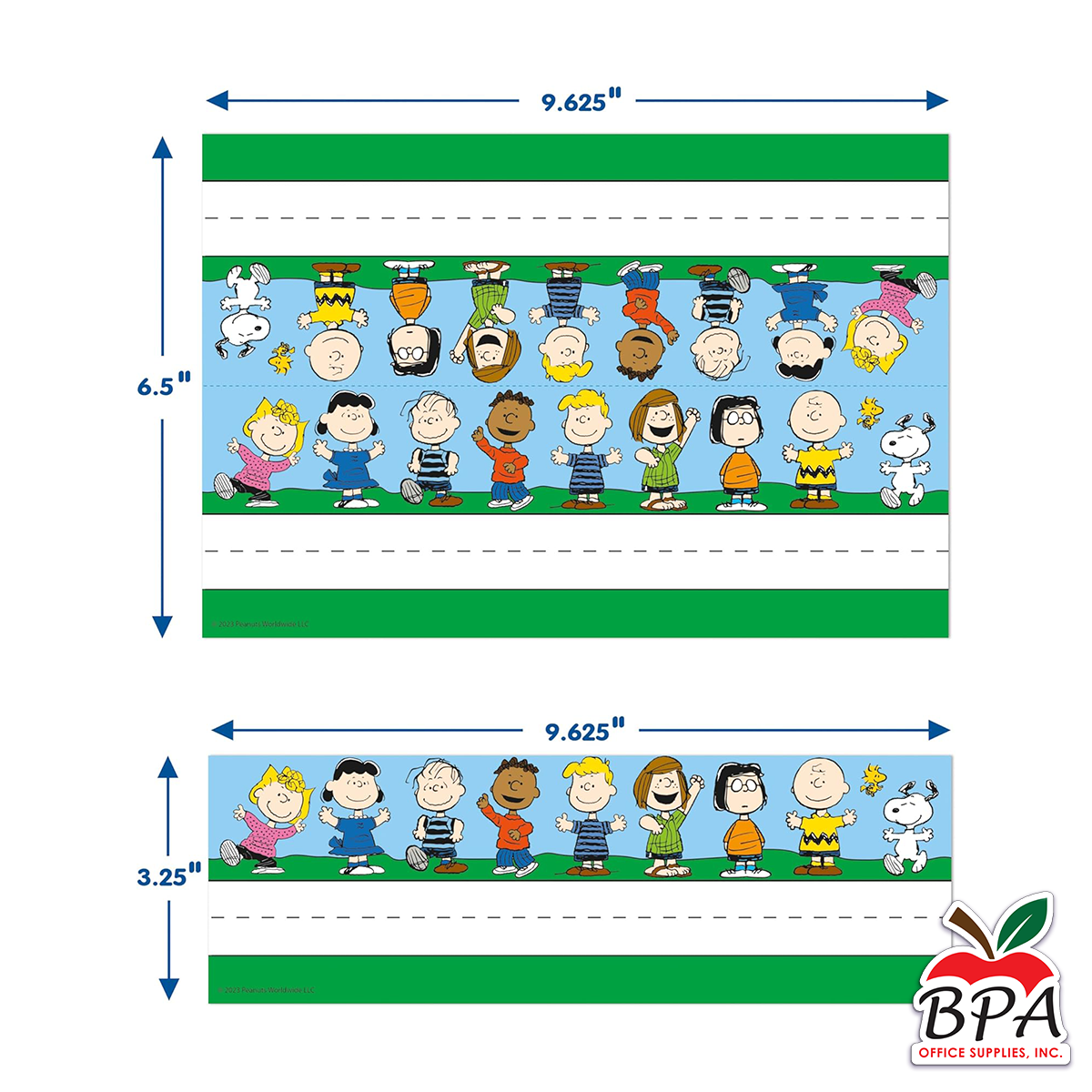 Eureka •  Tented Name Plates "Peanuts"